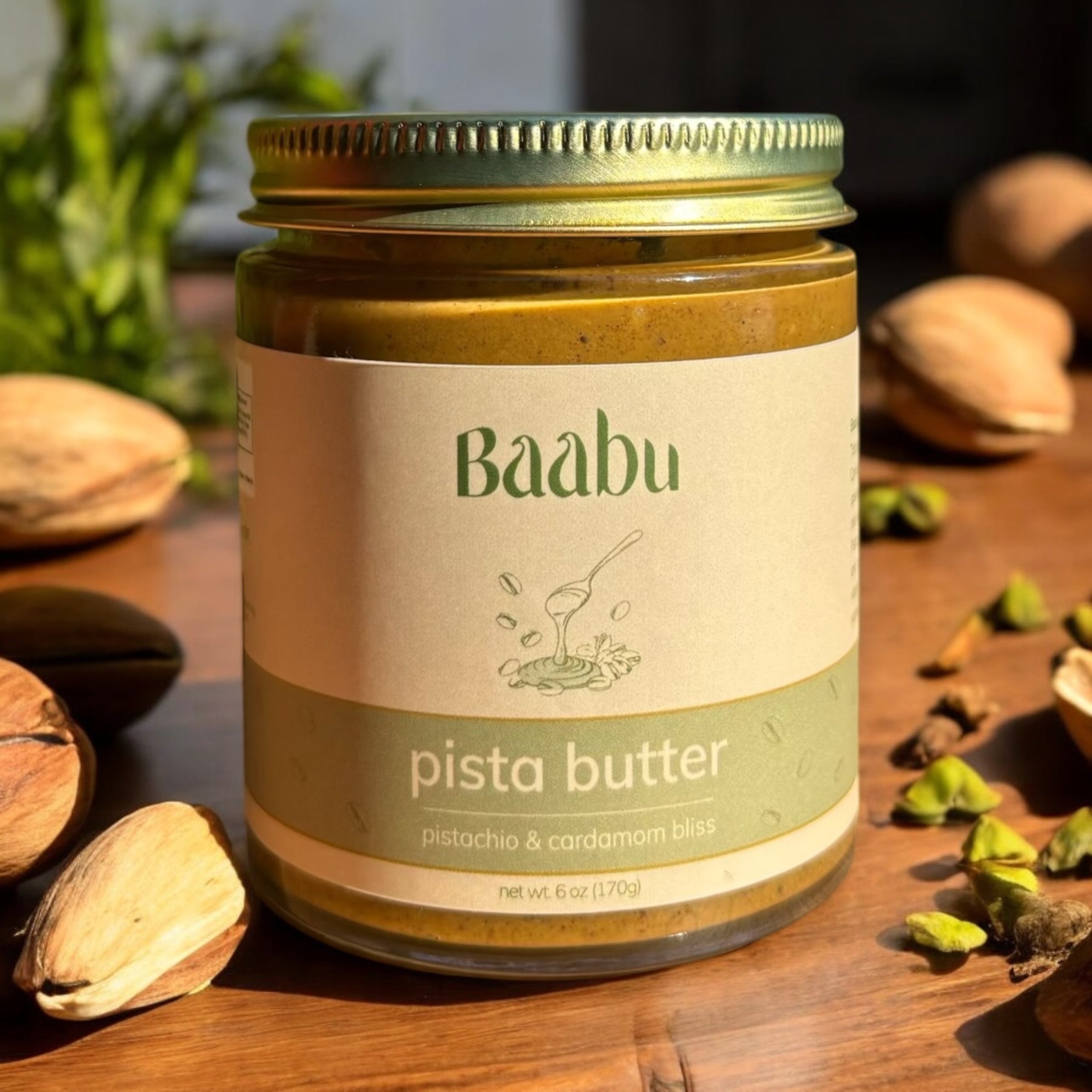 Pistachio Cardamom Spread 😋 (6oz)