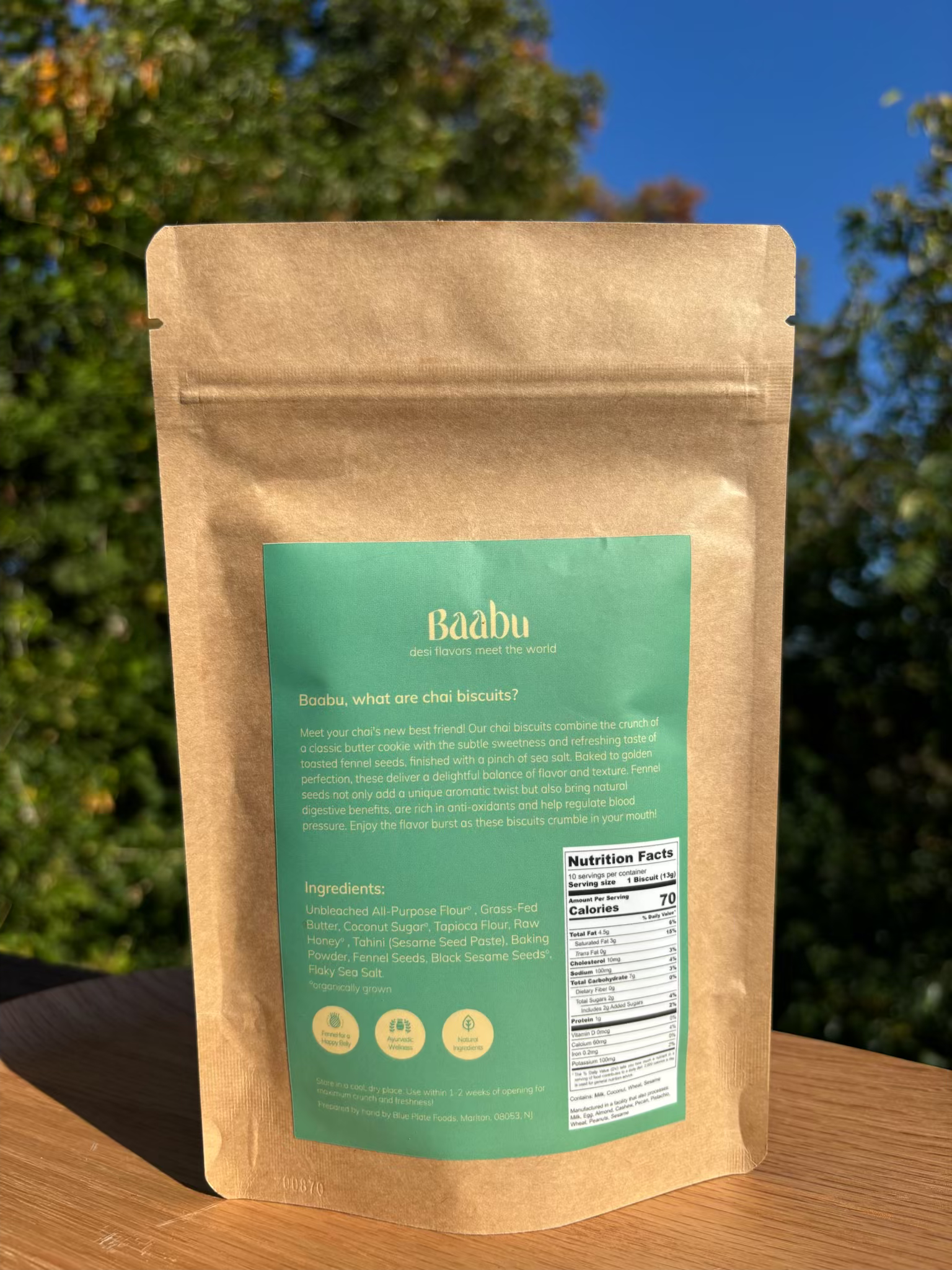 Chai Biscuits 🍪 (5oz)